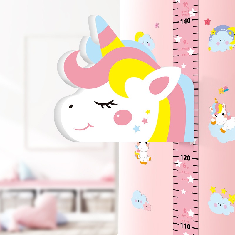Ruler Giraffe 3d Height Sticke - Baby Girl Nursery Quotes 评论和价格