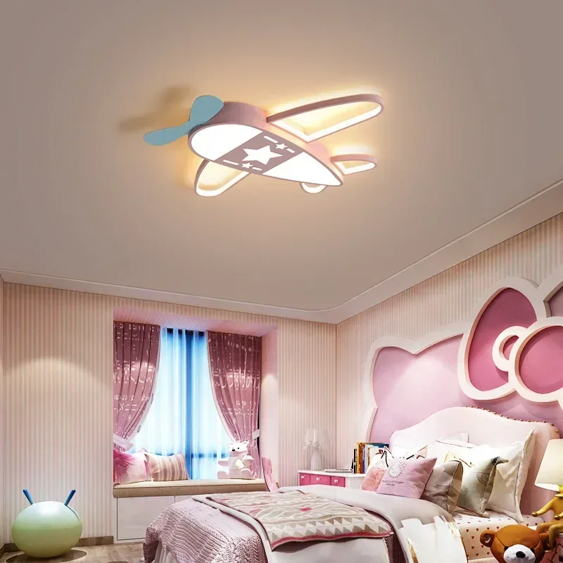 Modern Airplane Led Lights Chi - Baby Nursery Light Fixture 评论和价格