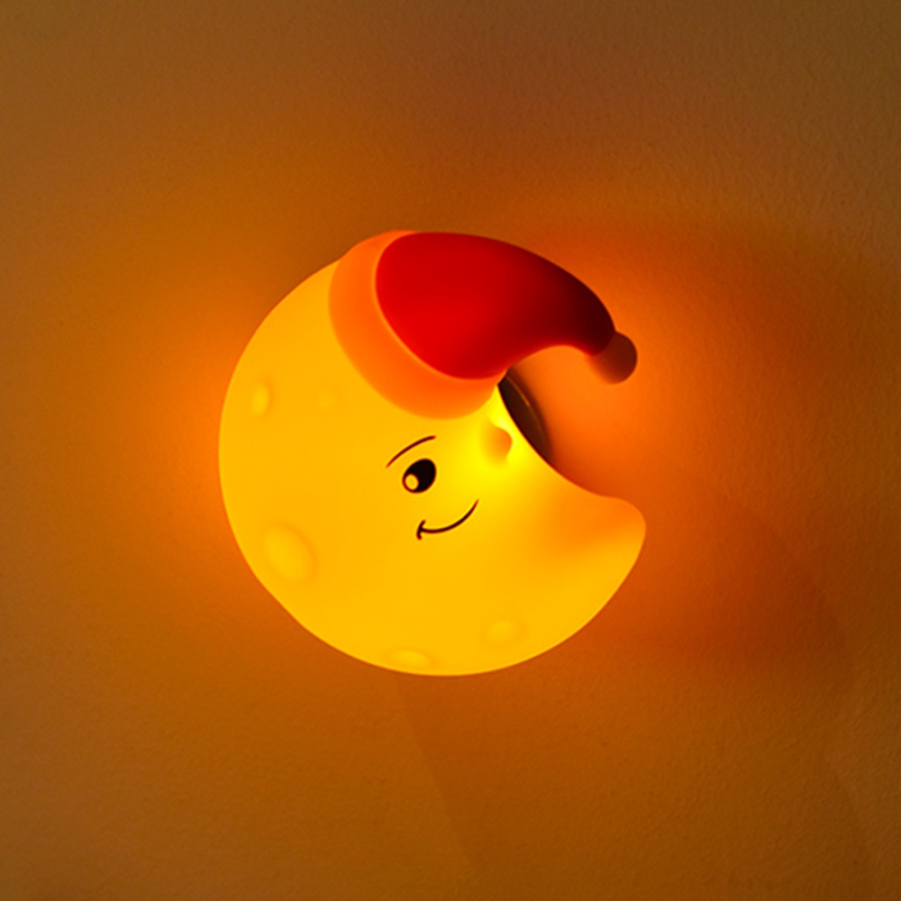 Cute Silicone Nursery Wall Nig - Baby Nursery Wall Lights 评论和价格