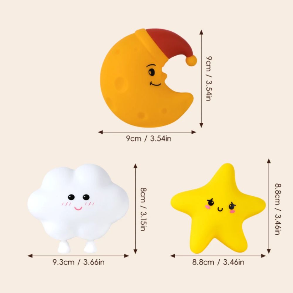 Cute Silicone Nursery Wall Nig - Baby Nursery Wall Lights 评论和价格