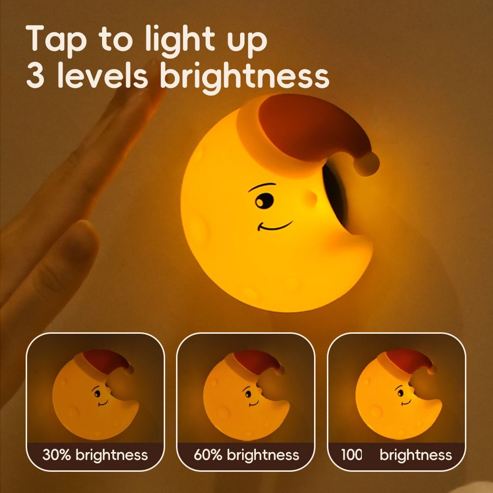 Cute Silicone Nursery Wall Nig - Baby Nursery Wall Lights 评论和价格