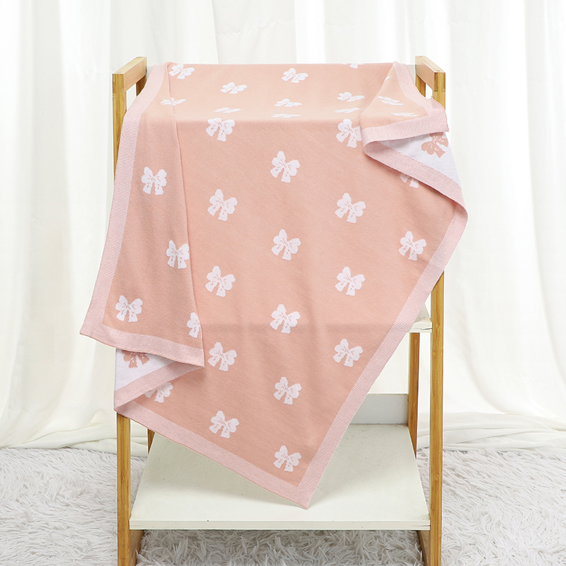 Cotton Baby Blanket Knit Cute  - Baby Nursery Boy 评论和价格