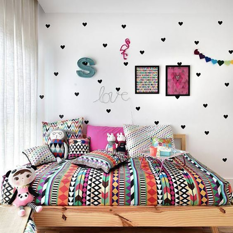 Heart Baby Room Decorative Sti - Baby Nursery Decor Girl 评论和价格