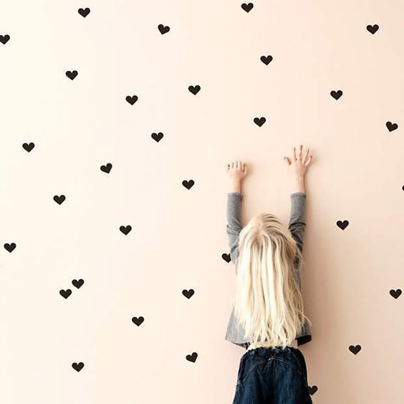 Heart Baby Room Decorative Sti - Baby Nursery Decor Girl 评论和价格