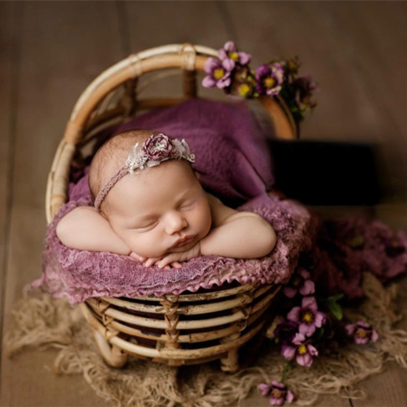 Newborn Photography Props Ratt - Baby Nursery Boy 评论和价格