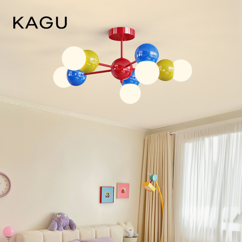 KAGU Bubble Ball Chandelier -  - Baby Nursery Light Fixture 评论和价格